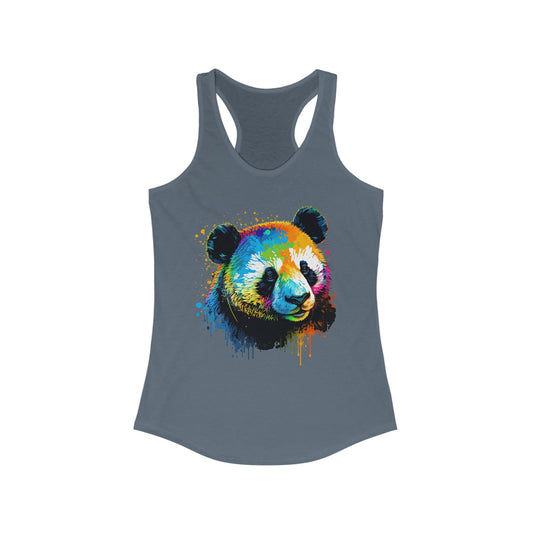 Psychedelic Pop Art Panda Tank