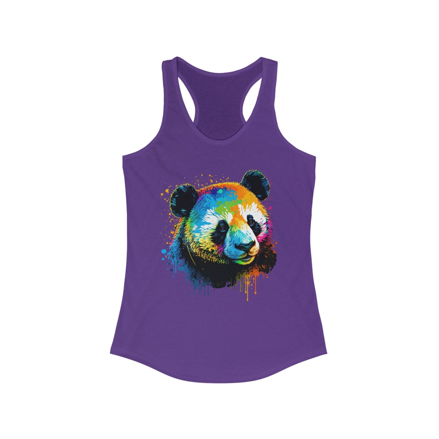Psychedelic Pop Art Panda Tank