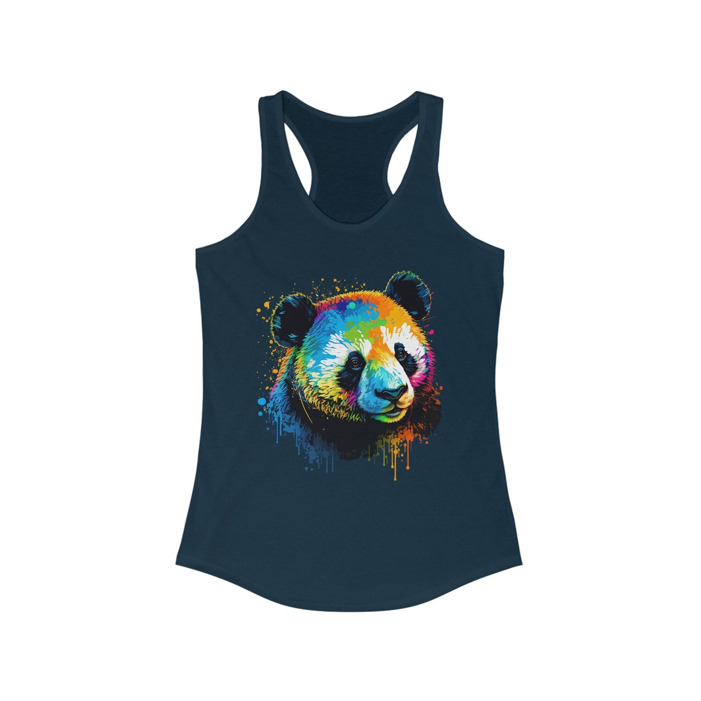 Psychedelic Pop Art Panda Tank