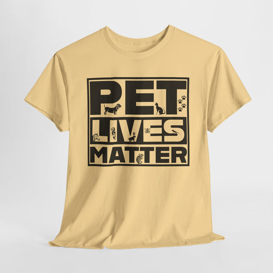 Pet Lives Matter T-Shirt - Animal Rights Tee