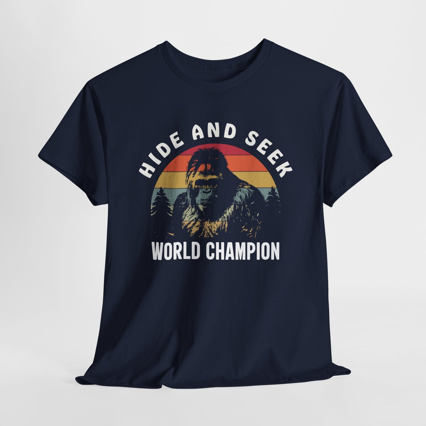 Hide and Seek Champion T-Shirt - Bigfoot Graphic