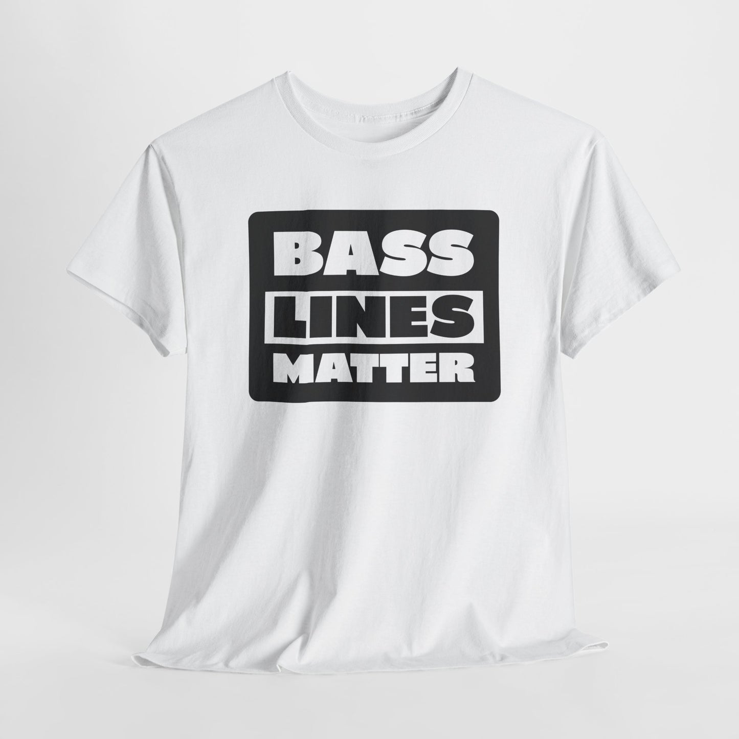 Bass Lines Matter Tee - Bold Beat Design