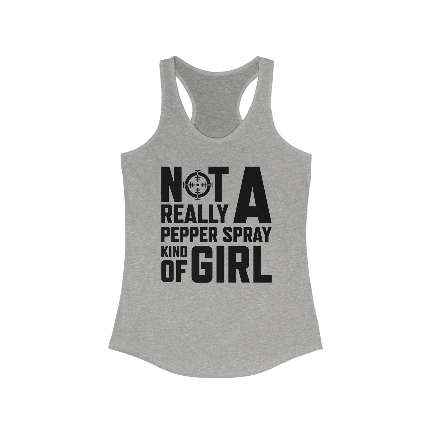 Not Really Pepper Spray Tank Top - Girls' Fierce Design