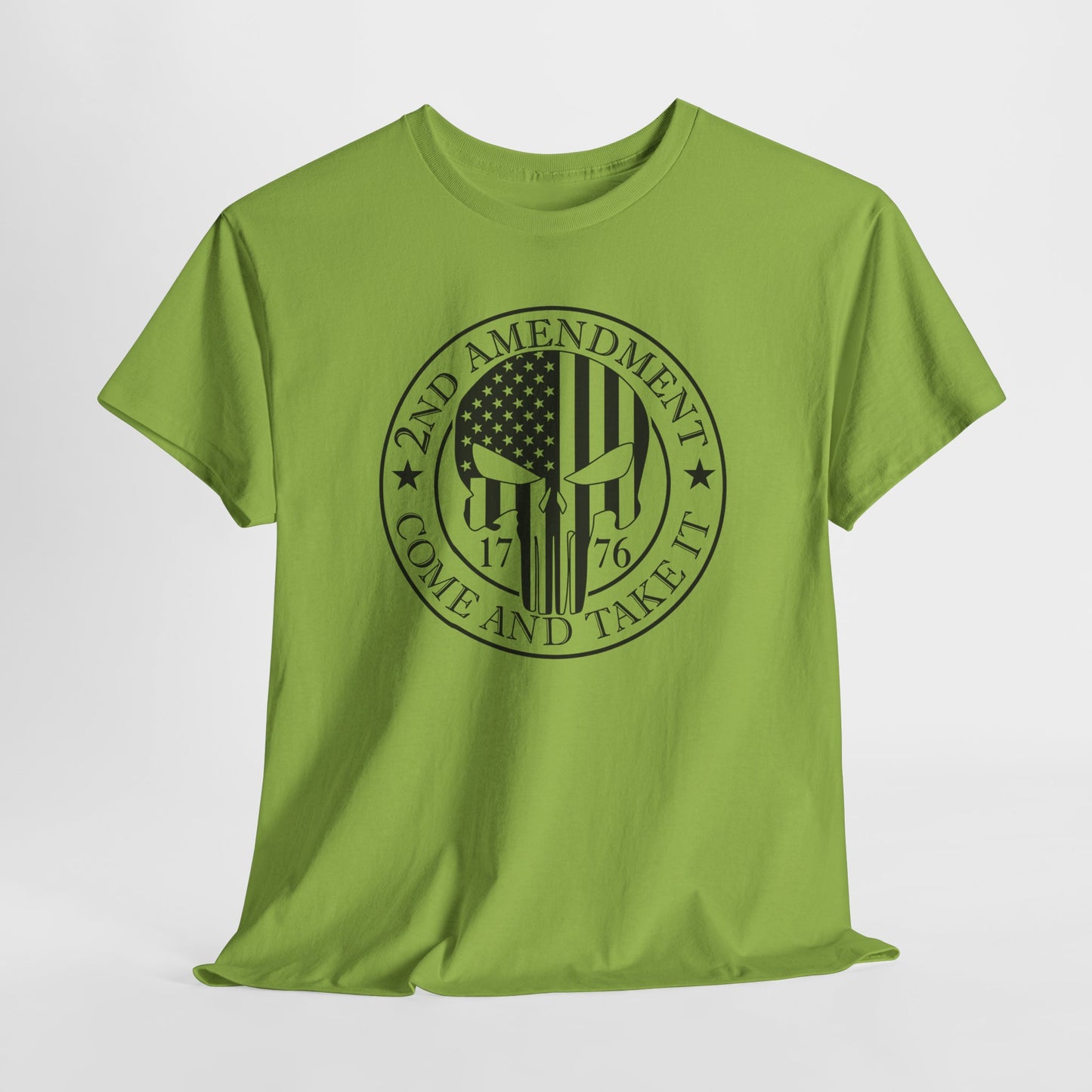 Second Amendment Come And Take It T-Shirt - Punisher Tee