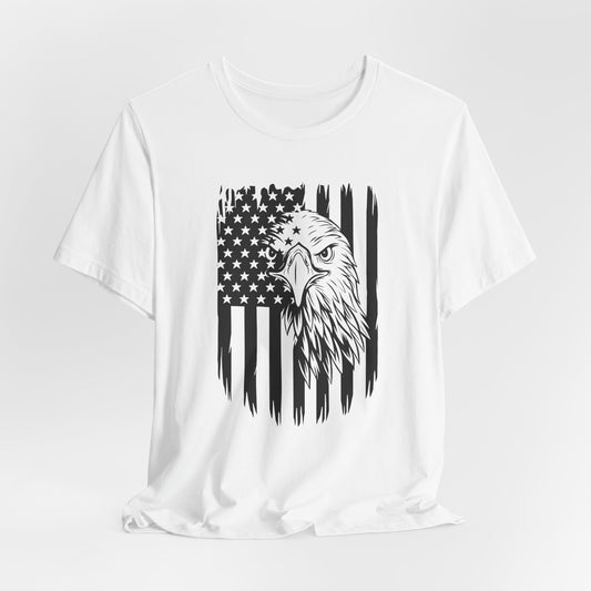 American Flag Eagle T-Shirt - Patriotic Graphic Tee
