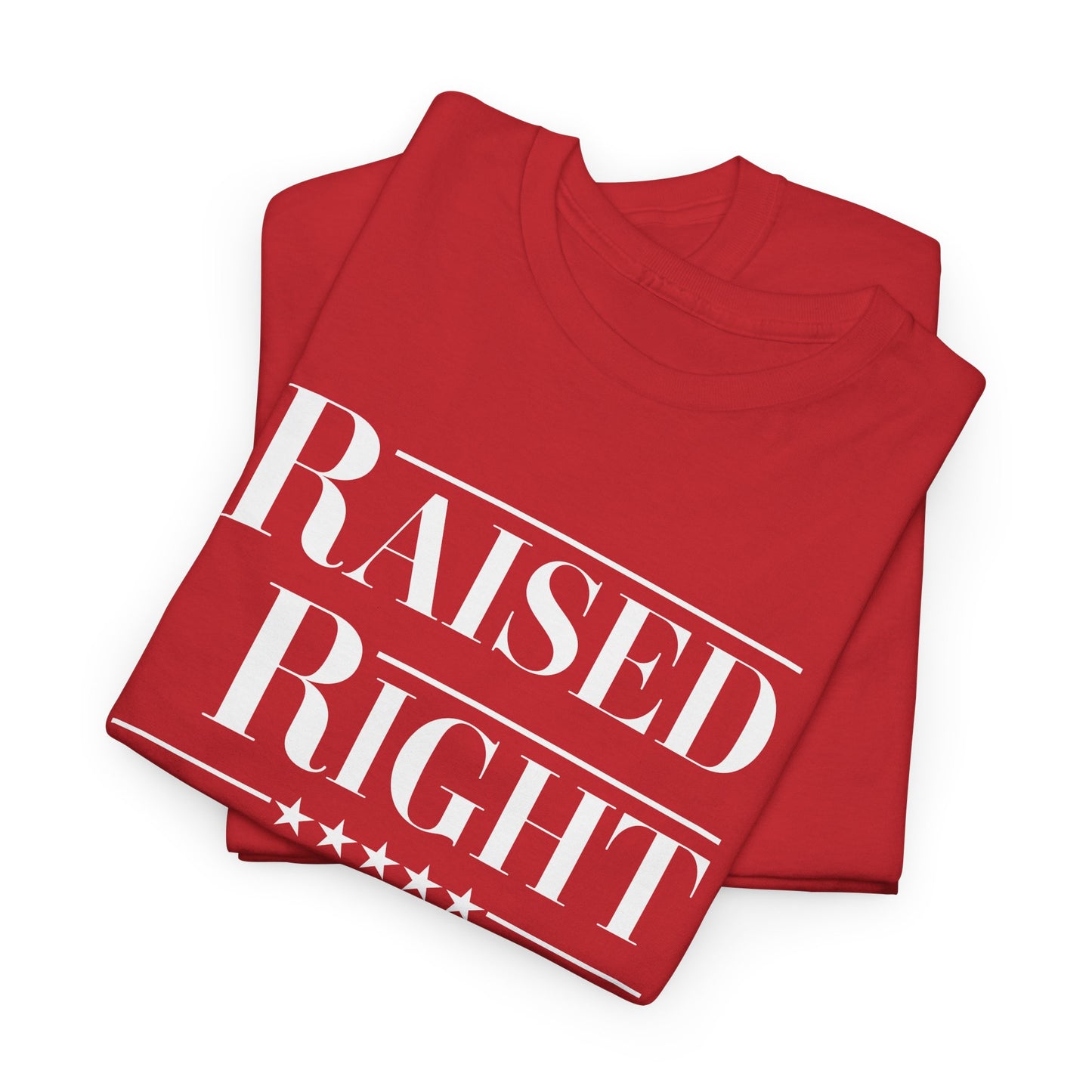 Raised Right T-Shirt - Conservative Upbringing Tee