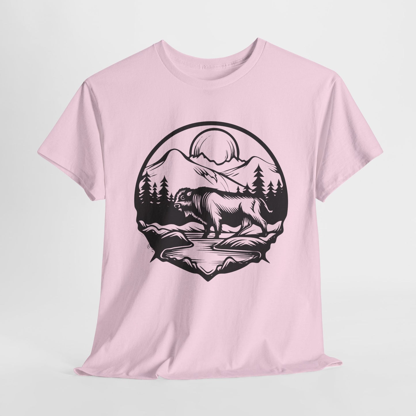 Buffalo Mountain T-Shirt - Western Vibe Tee