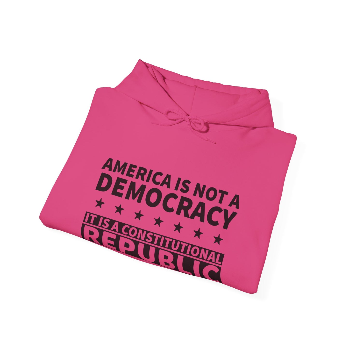 America Constitutional Republic Statement Hoodie