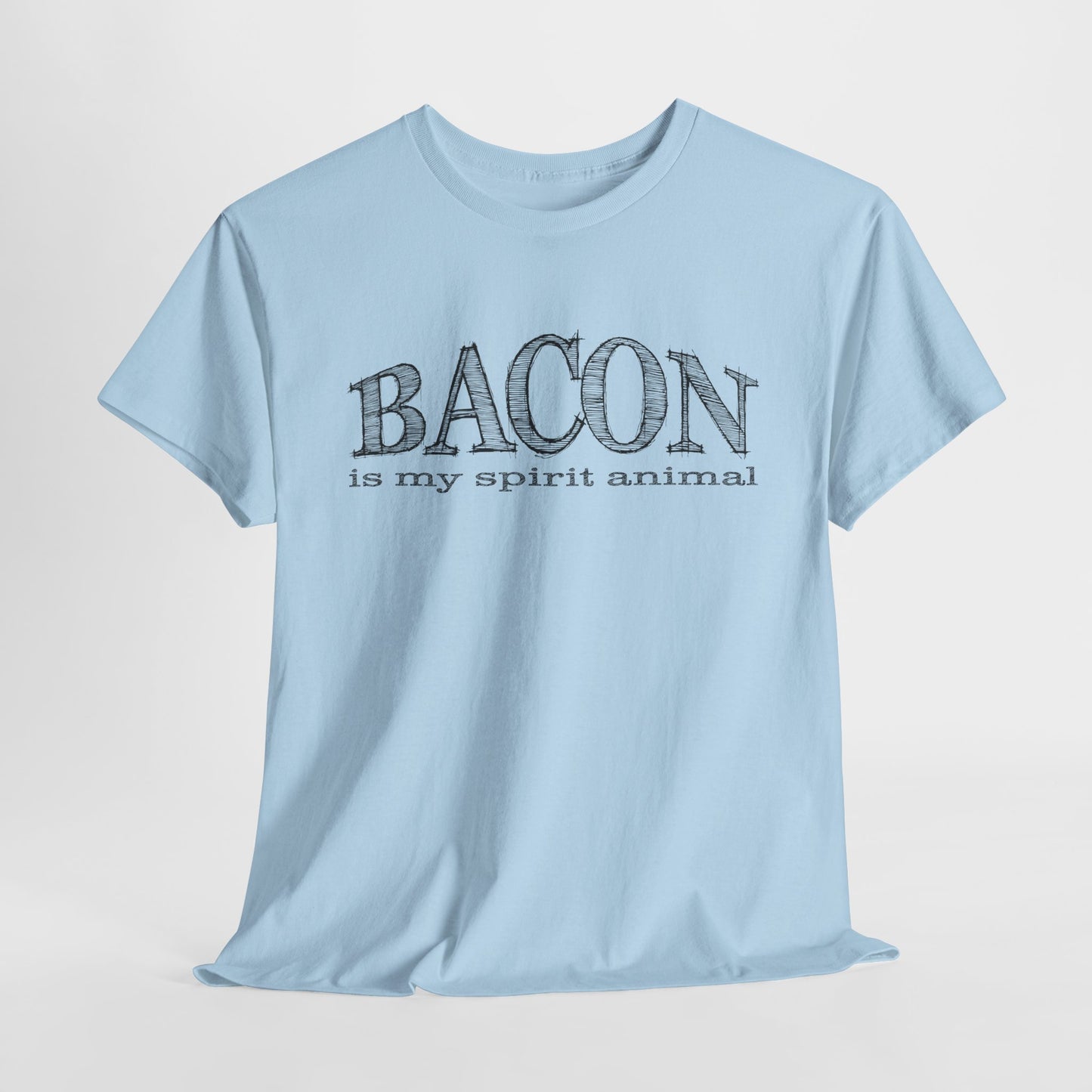 Bacon Is My Spirit Animal T-Shirt - Funny Graphic
