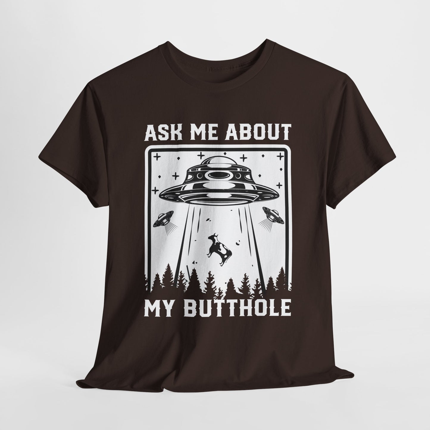 UFO Cow Abduction T-Shirt - Funny Probe Design