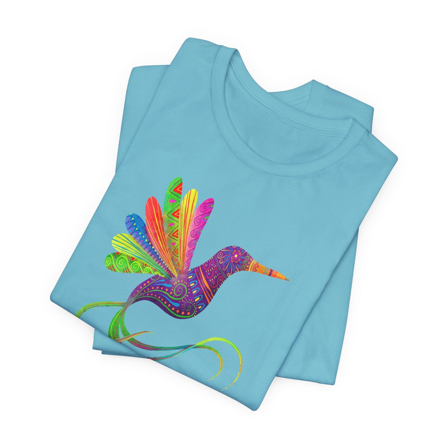 Hummingbird Mexican Folk Art Tee
