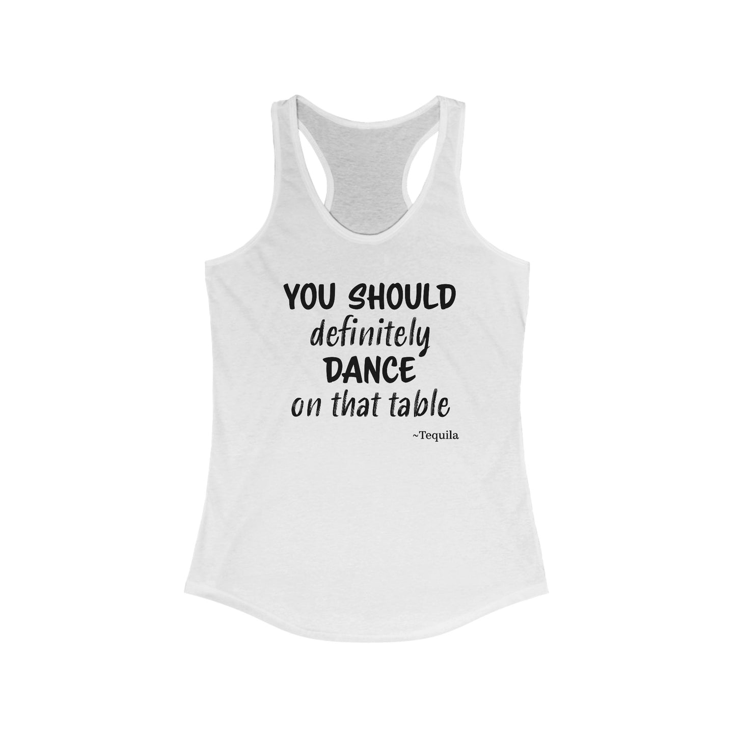 Tequila Dance Tank Top - Funny Graphic
