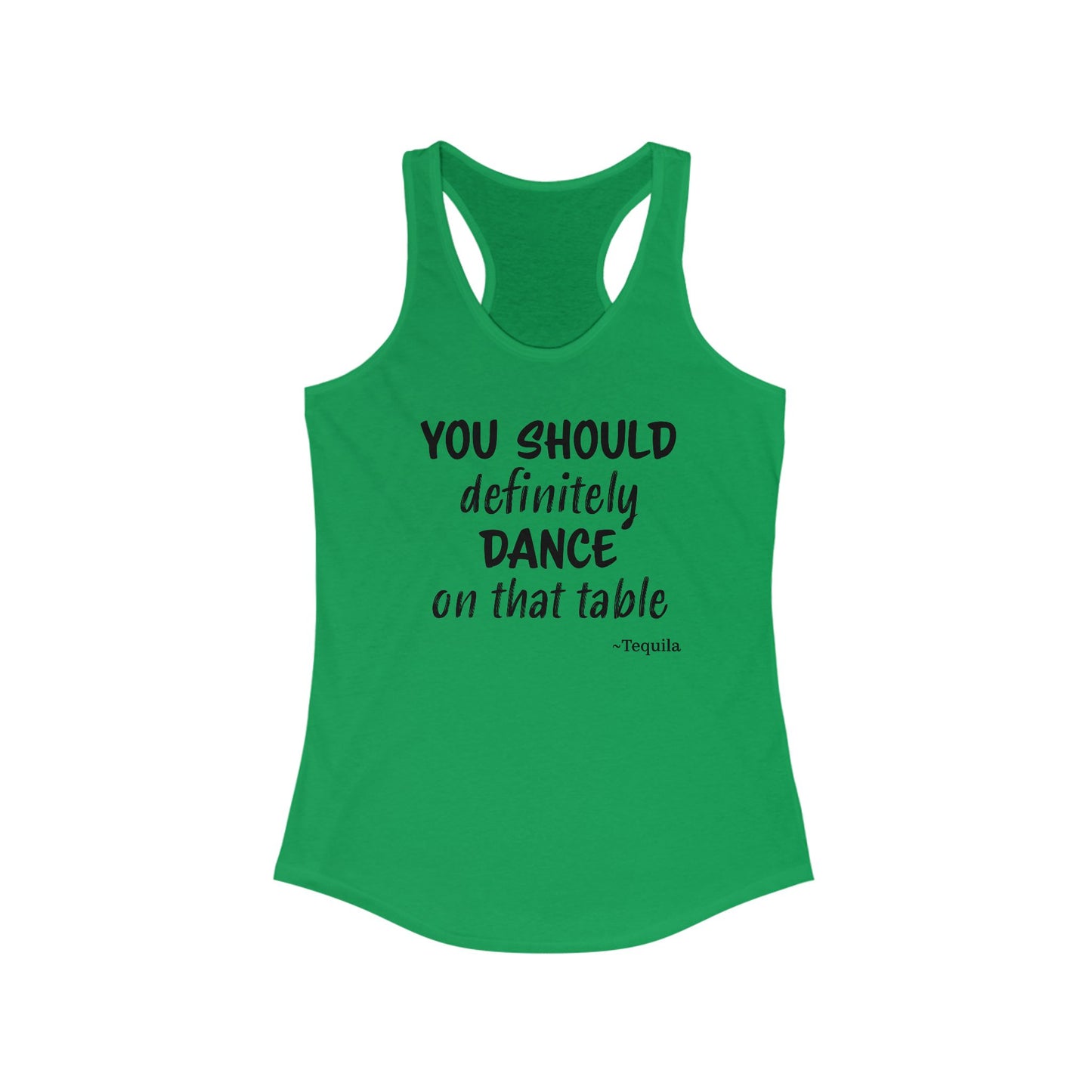 Tequila Dance Tank Top - Funny Graphic