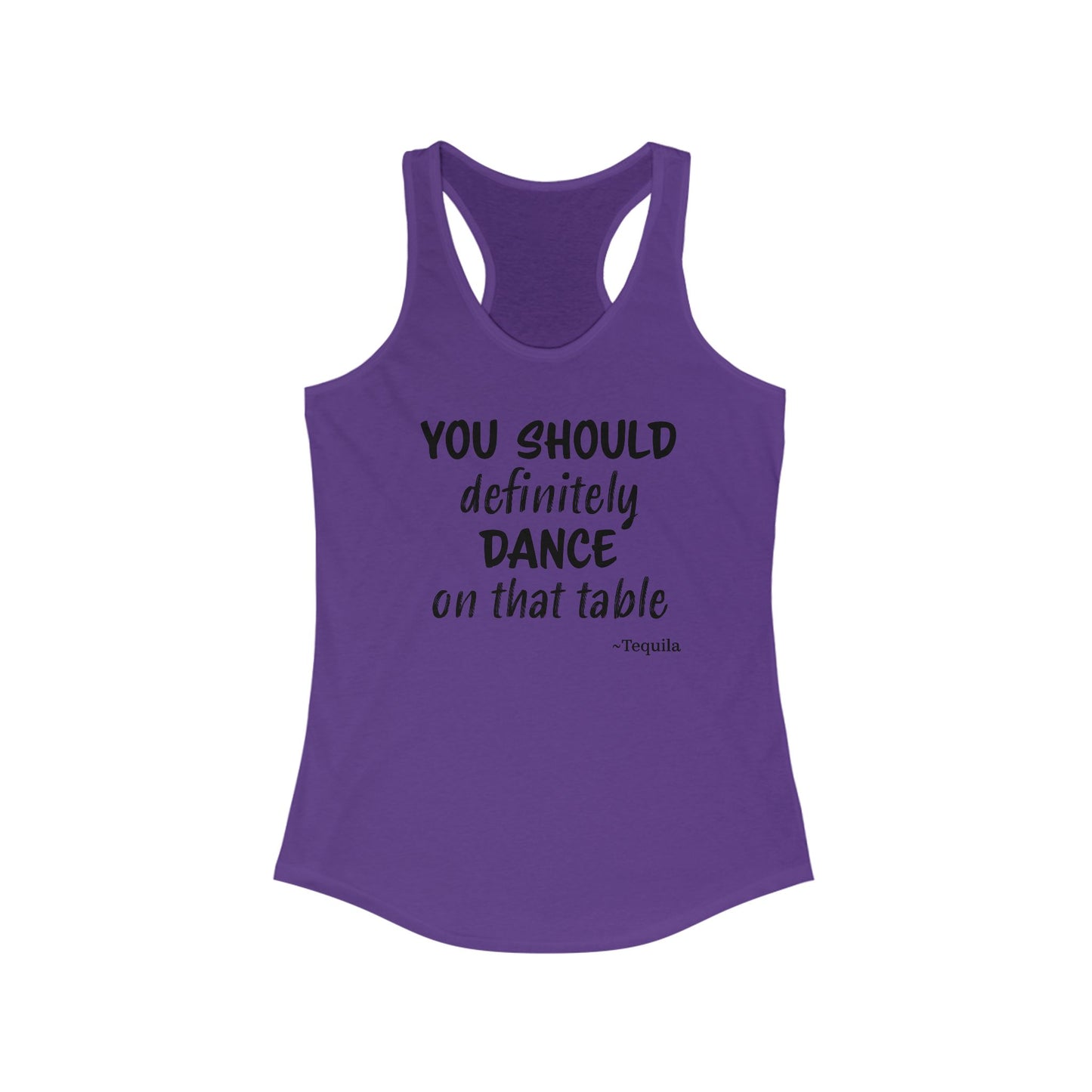 Tequila Dance Tank Top - Funny Graphic