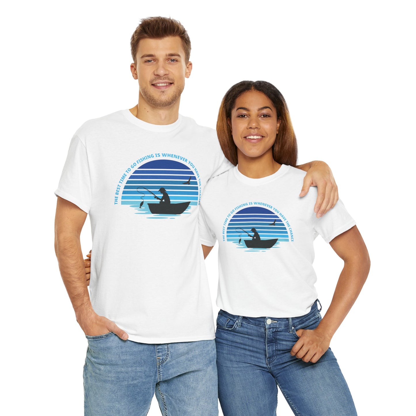 Fishing Life Inspirational T-Shirt