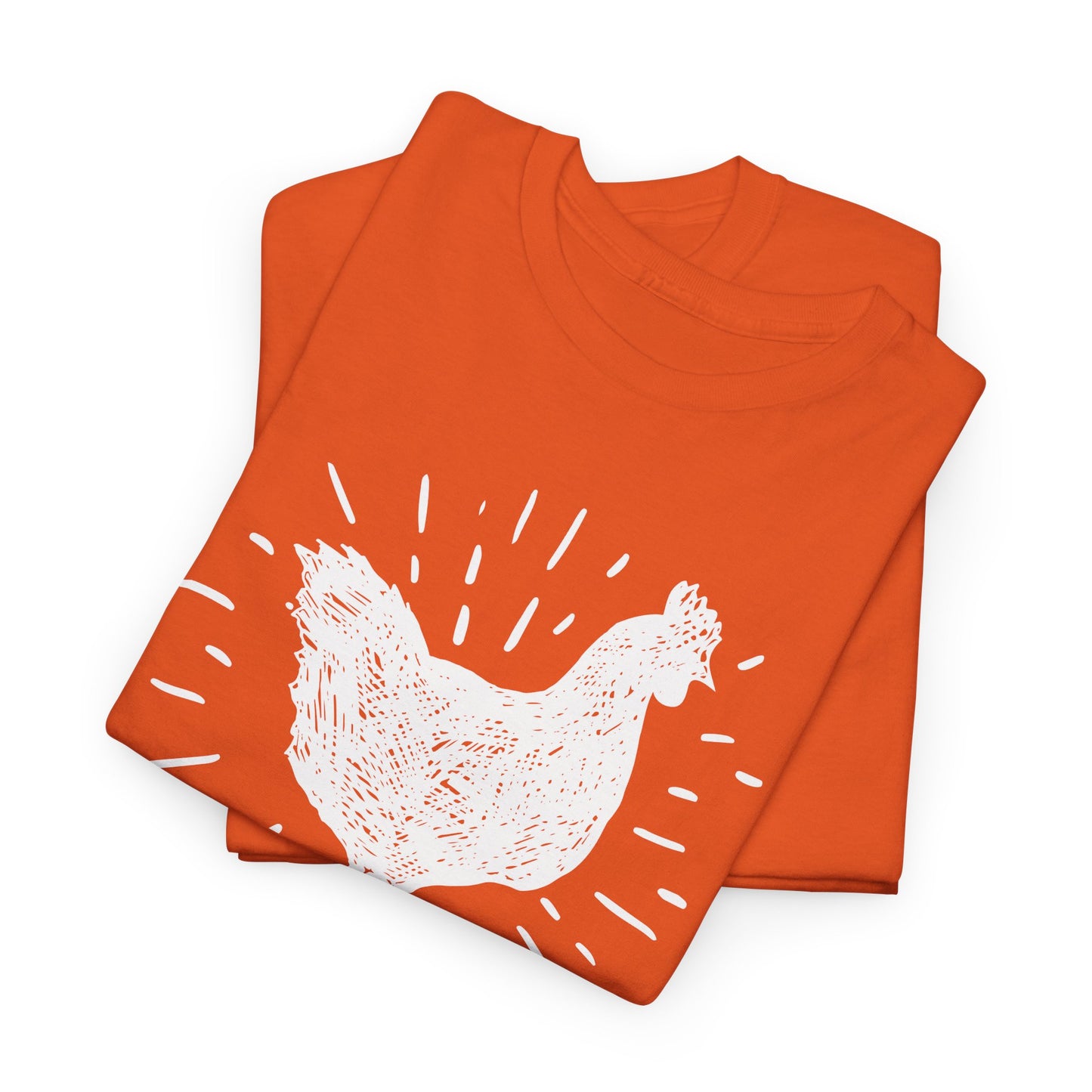 What the Cluck White Chicken T-Shirt - Quirky Tee