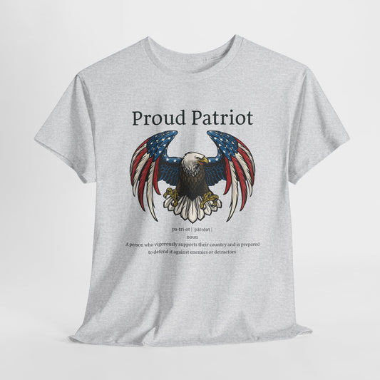 Proud Patriot T-Shirt - Defend Country Spirit