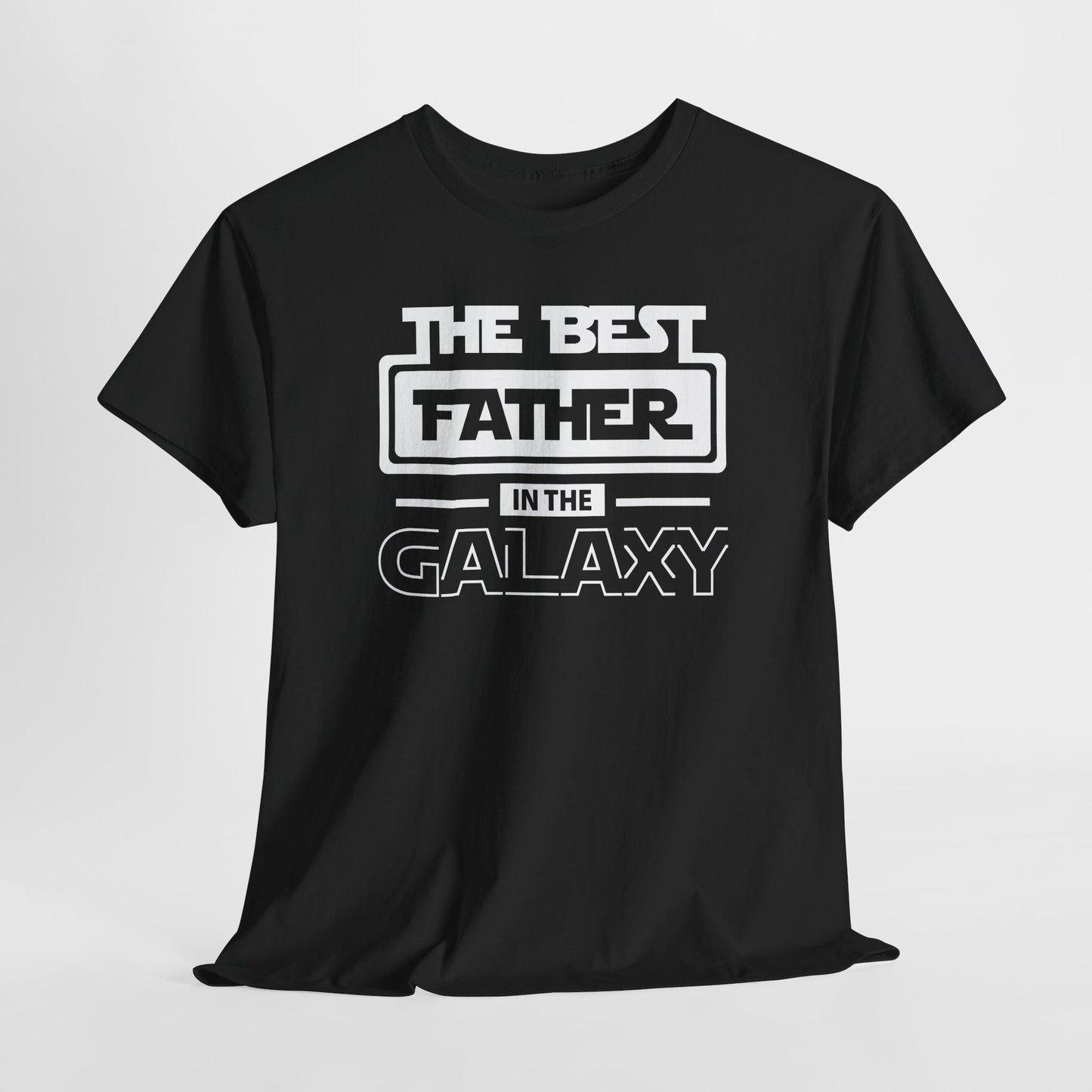 Best Father In The Galaxy Star Wars Style Tee