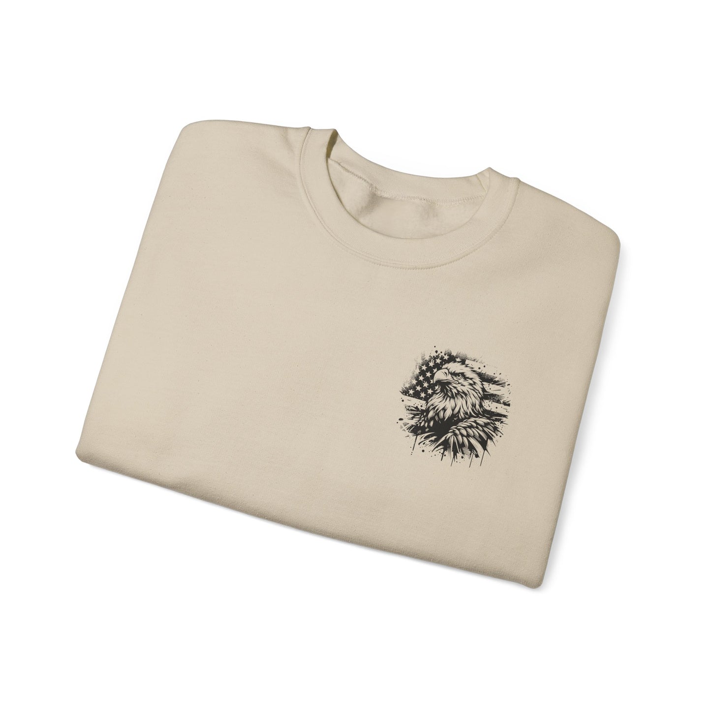 Eagle Dual Flag Sweatshirt - Liberty Design