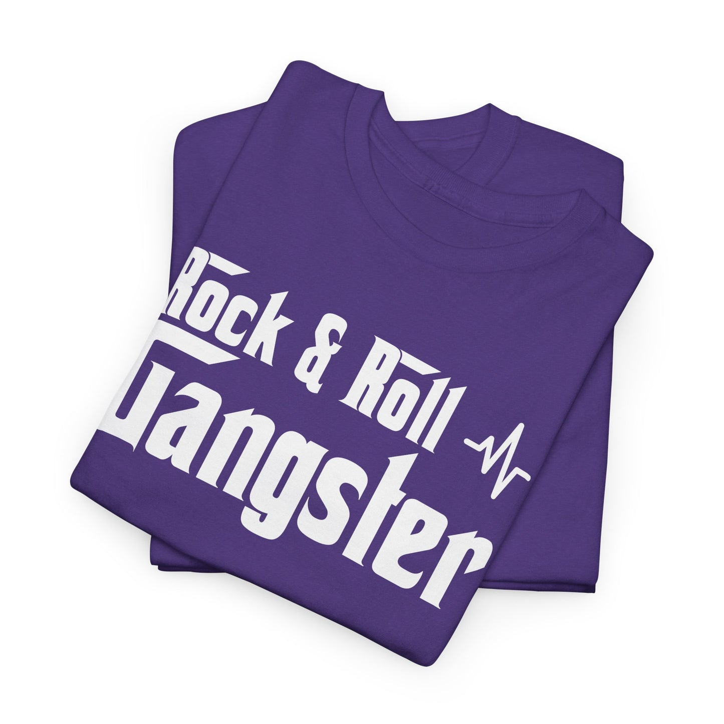 Rock and Roll Gangster T-Shirt - Bold Music Design