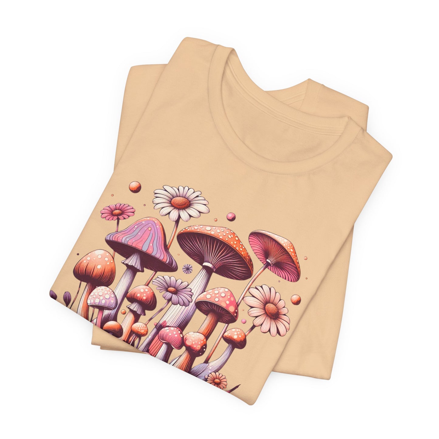 Stay Weird Mushroom T-Shirt - Quirky Psychedelic Style