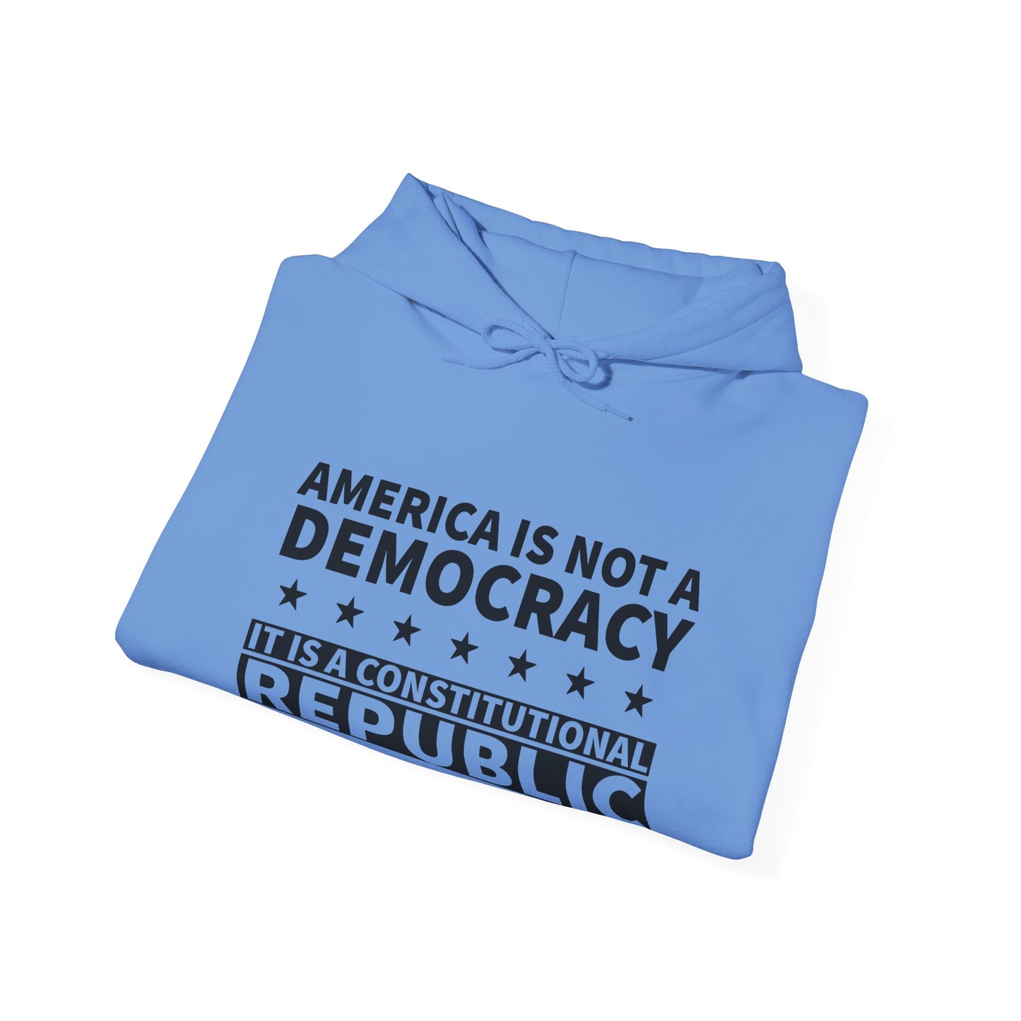 America Constitutional Republic Statement Hoodie