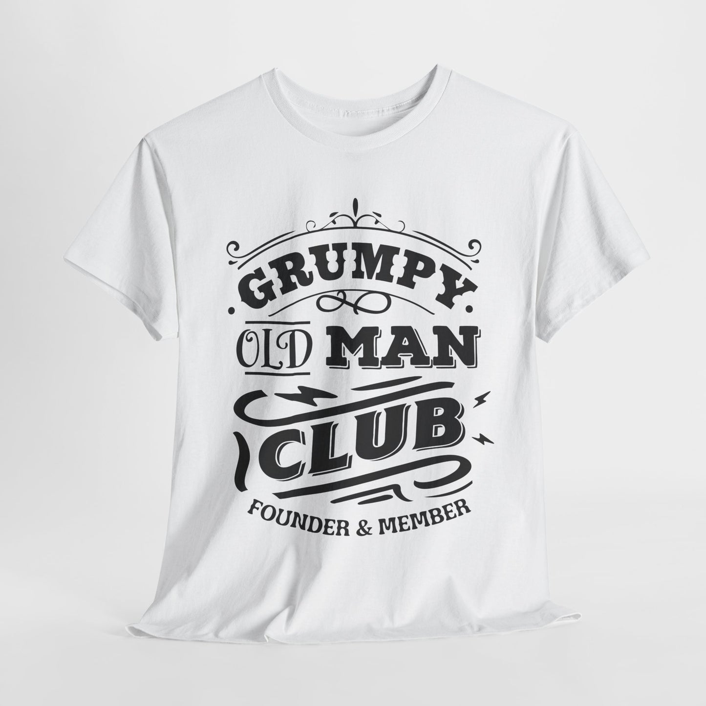 Grumpy Old Man Club T-Shirt - Funny Founder Tee