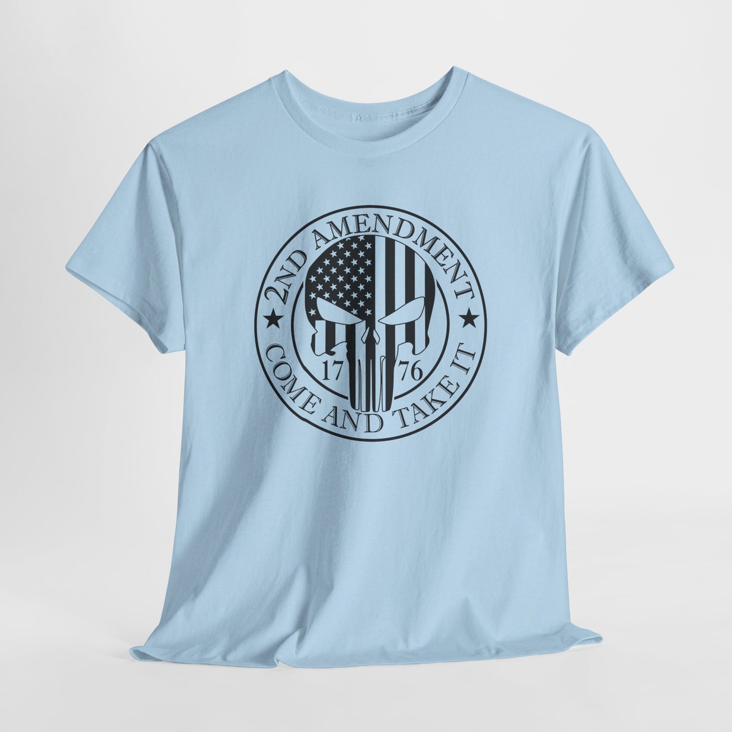 Second Amendment Come And Take It T-Shirt - Punisher Tee