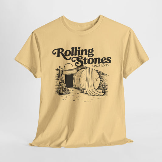 Rolling Stones Since AD 33 T-Shirt - Easter Faith Graphic Tee