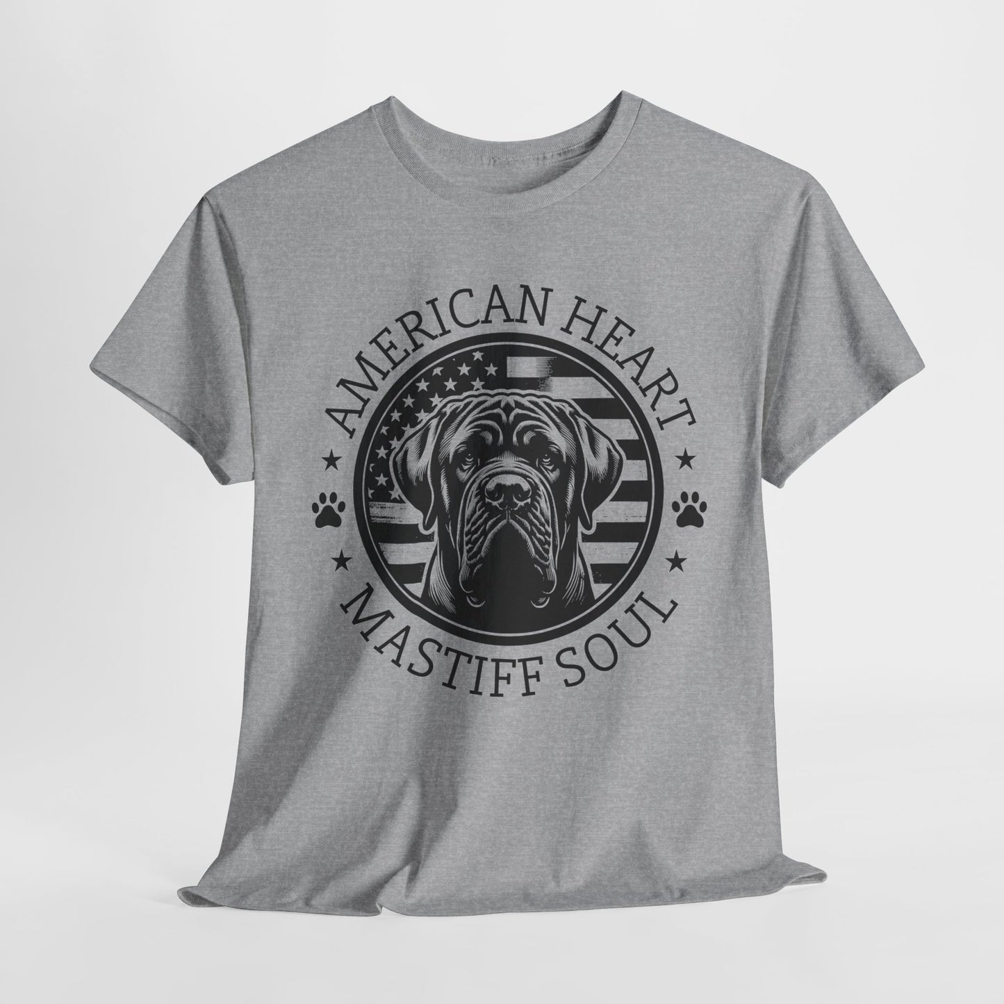 American Heart Mastiff Soul Flag Tee