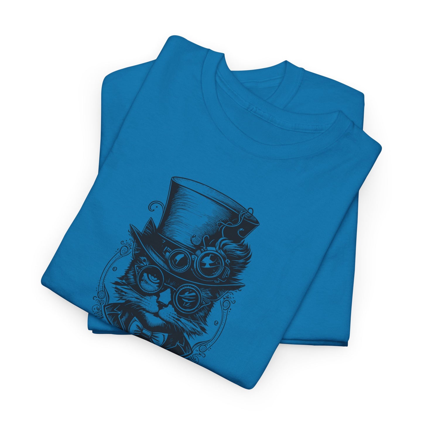 Steampunk Gent Cat T-Shirt - Victorian Tee