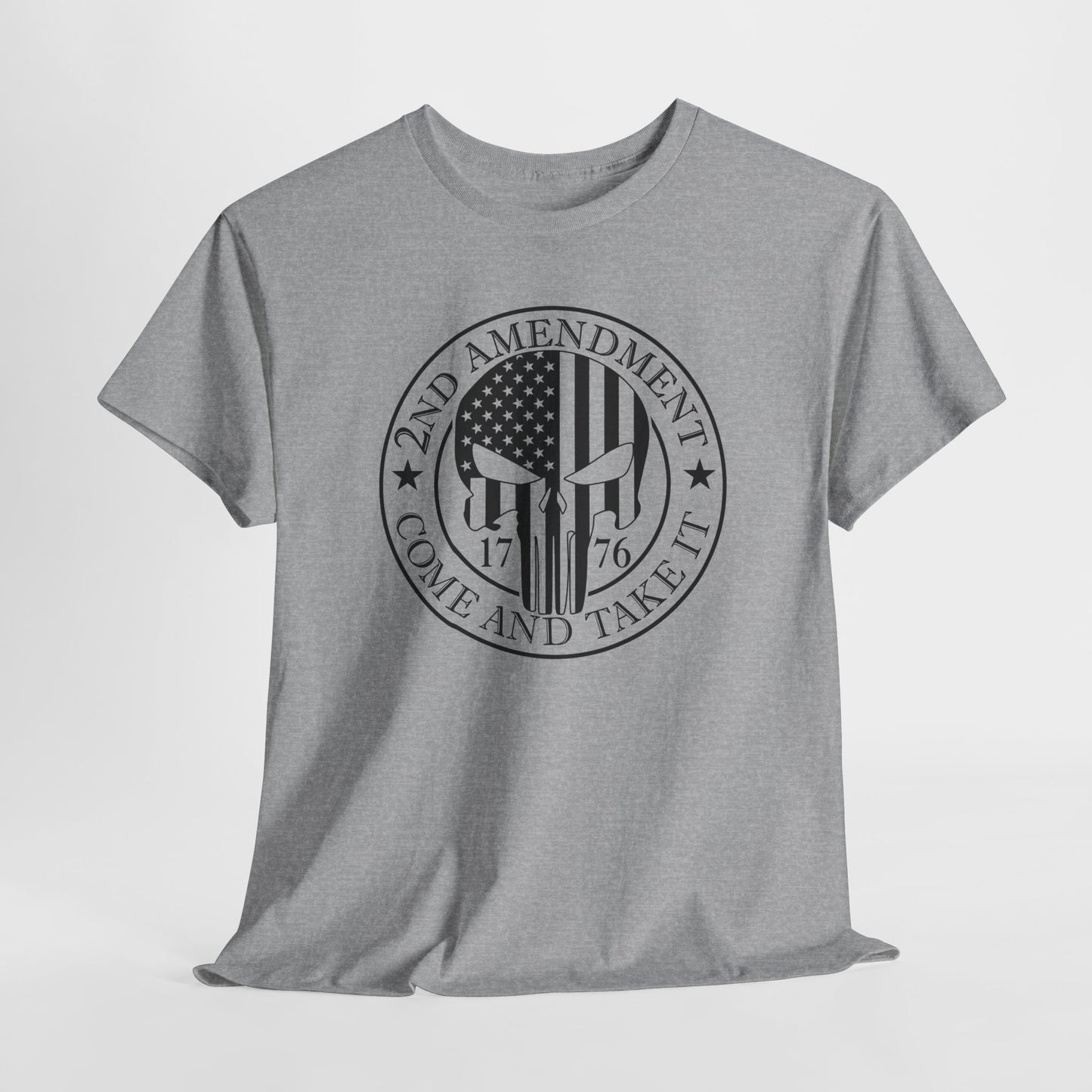 Second Amendment Come And Take It T-Shirt - Punisher Tee