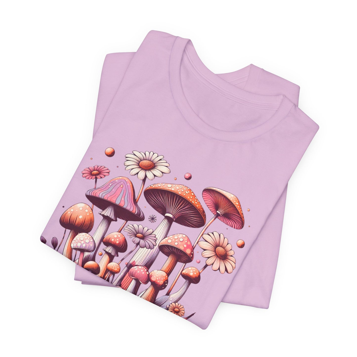 Stay Weird Mushroom T-Shirt - Quirky Psychedelic Style