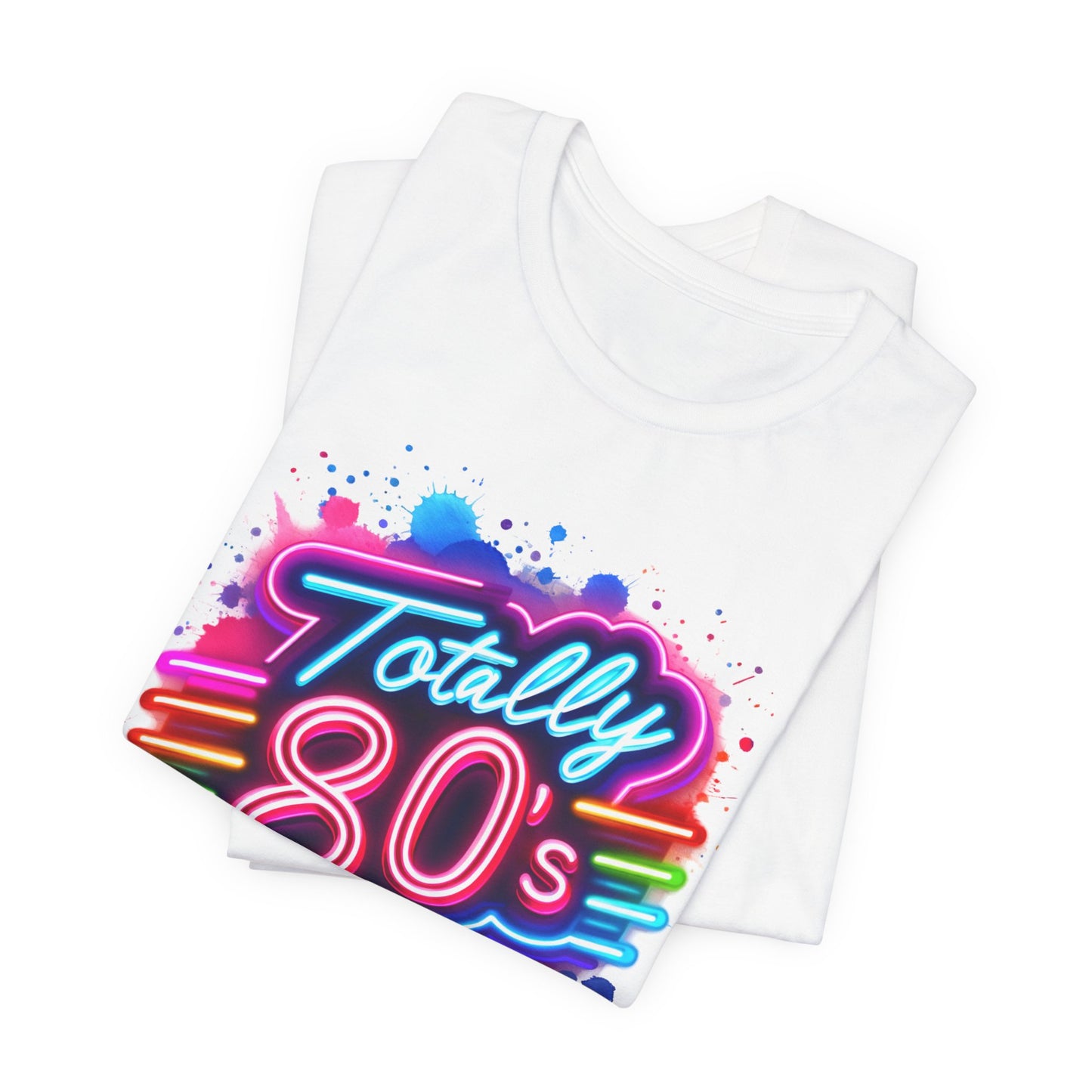 Totally 80s Neon Graphic T-Shirt
