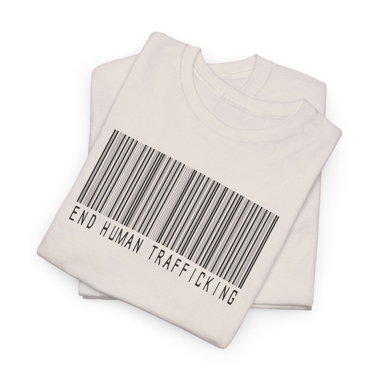End Human Trafficking Barcode T-Shirt