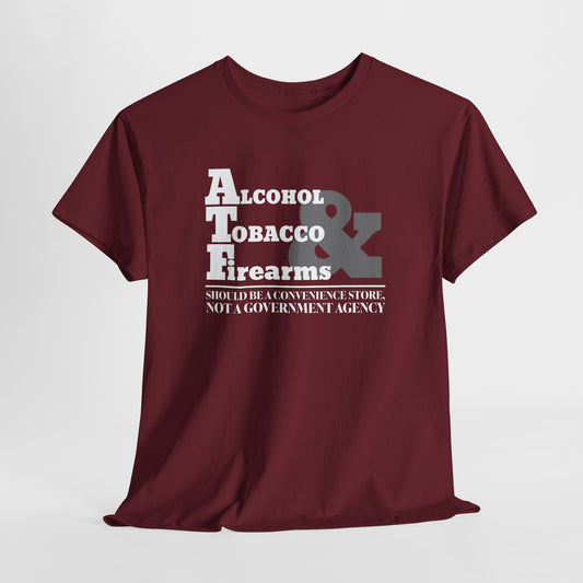 ATF Convenience Store T-Shirt - Funny Agency Critique Tee