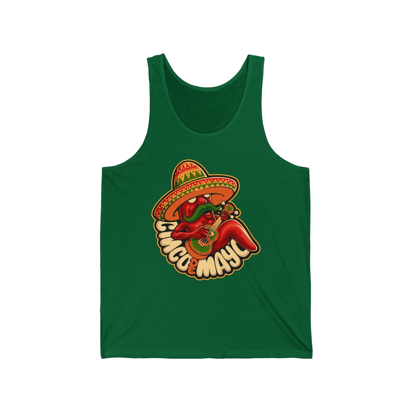Cinco de Mayo Chili Sombrero Tank Top