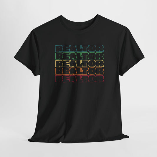 Colorful Realtor T-Shirt - Real Estate Graphic Tee
