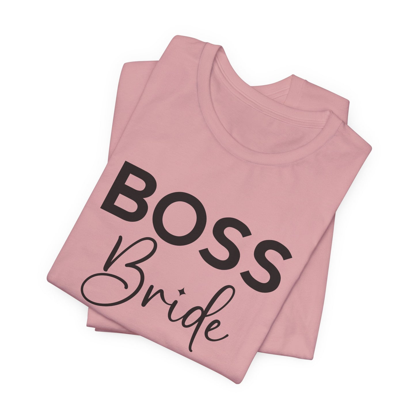 Boss Bride T-Shirt For Bachelorette Party T Shirt For Bridal Team TShirt