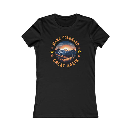 Colorado Mountains Graphic Tee - Make Colorado Great Again