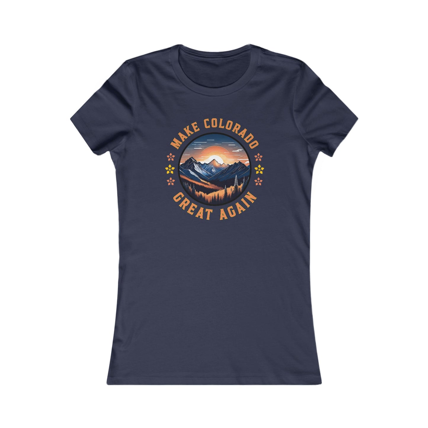 Colorado Mountains Graphic Tee - Make Colorado Great Again