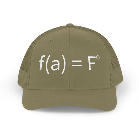 FAFO Equation Snapback Trucker Cap