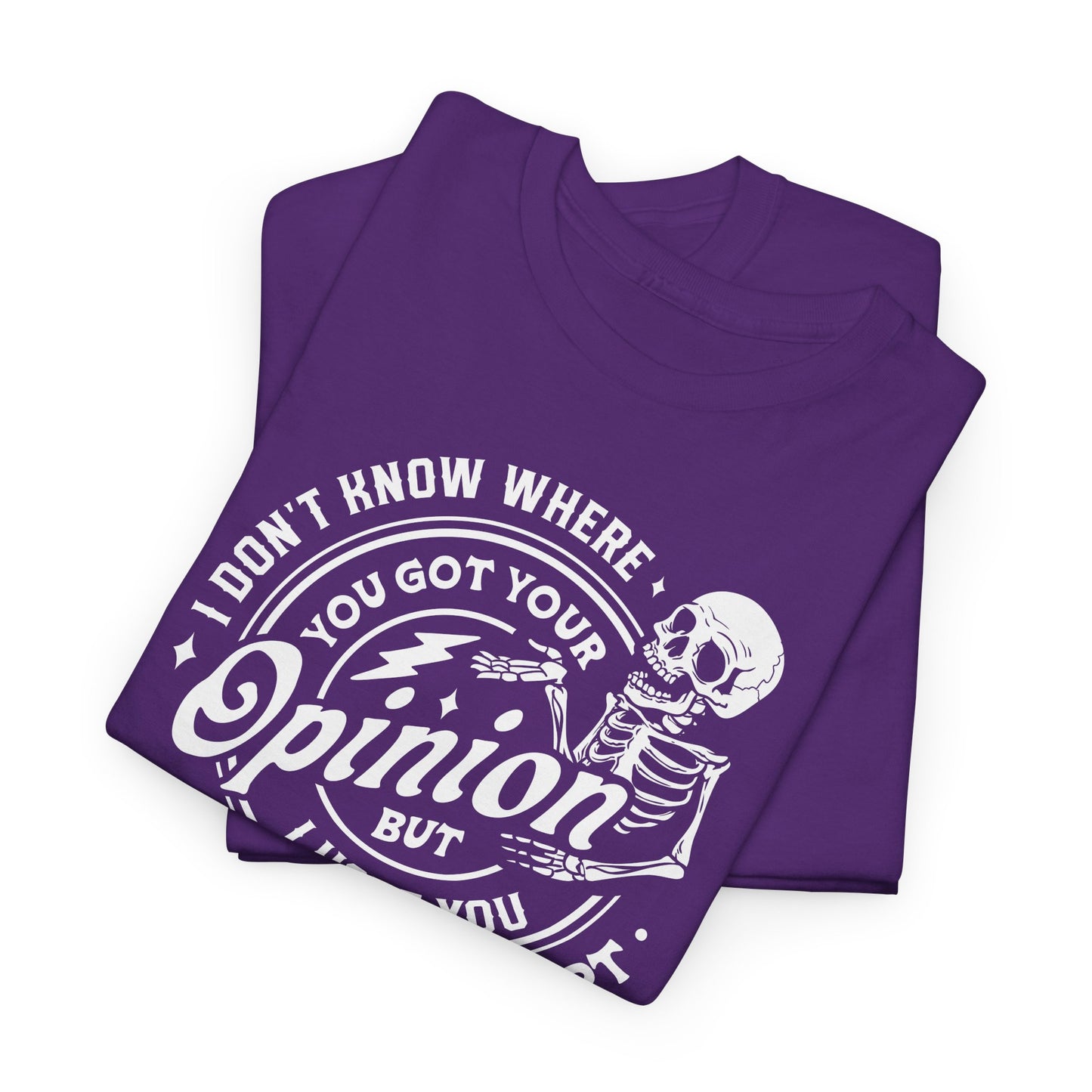 Opinion Receipt T-Shirt - Funny Sass Graphic Tee