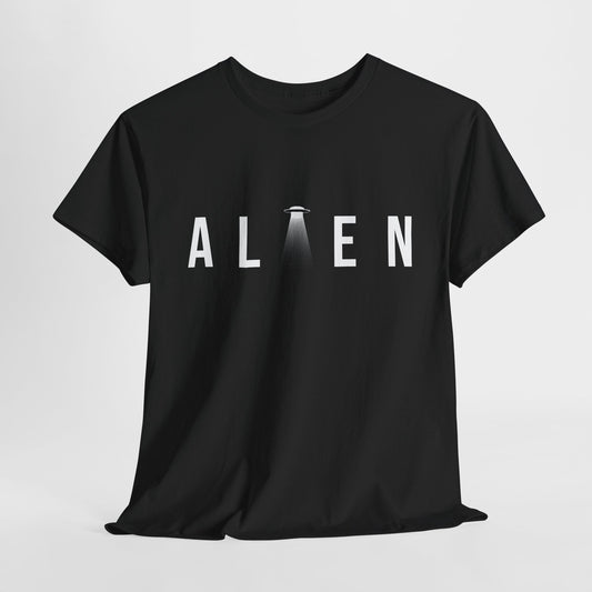 Alien Beam T-Shirt - Spaceship Graphic Design