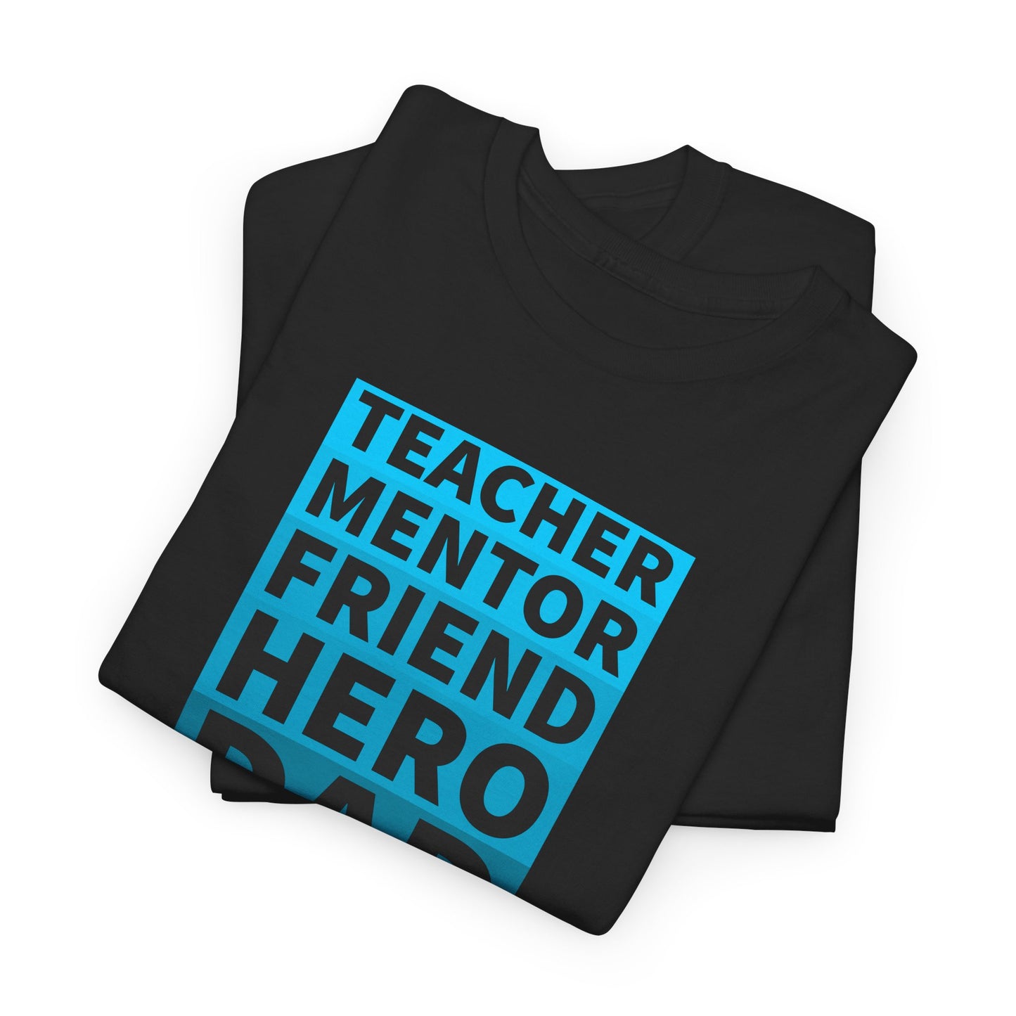 Dad Teacher Mentor Gradient Tee