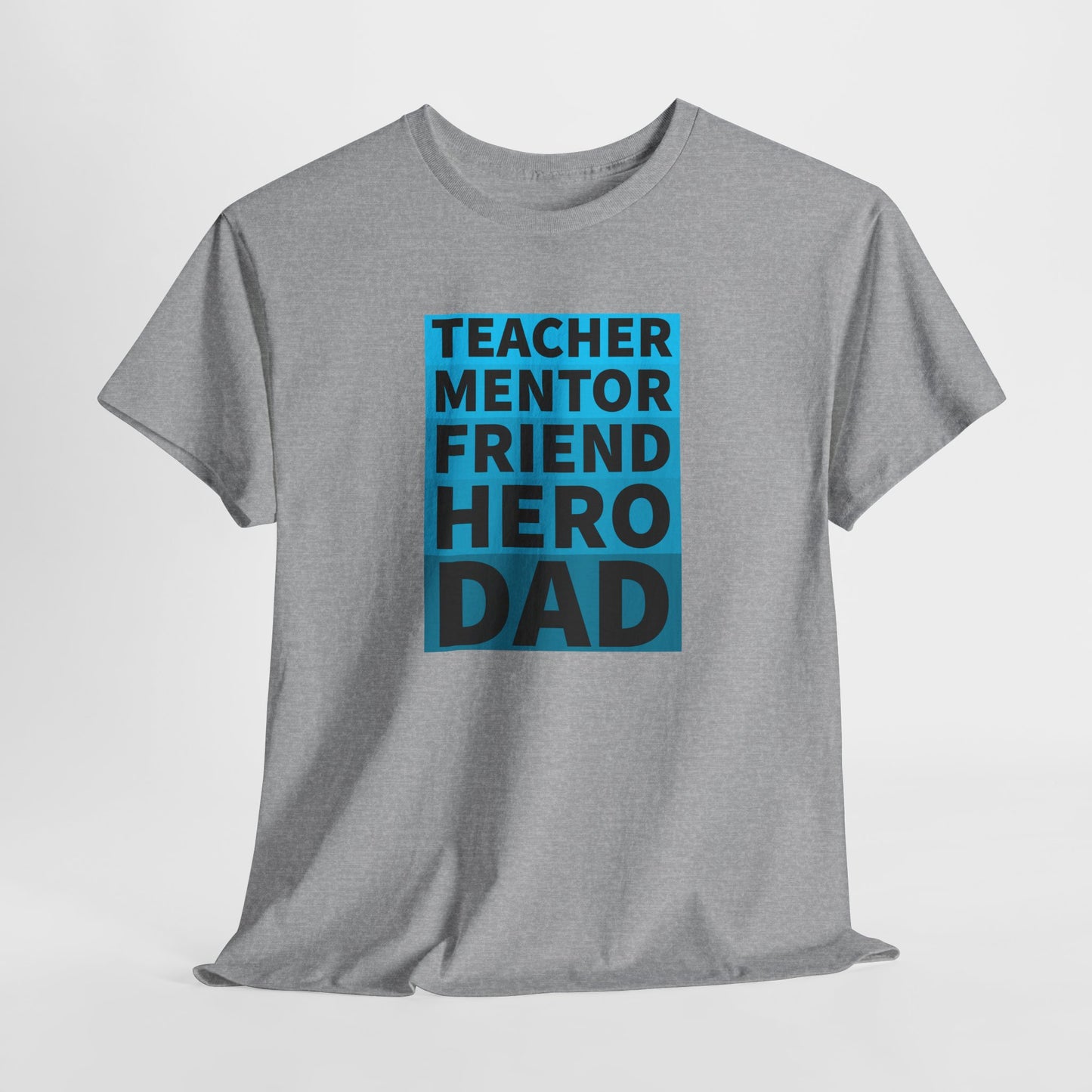Dad Teacher Mentor Gradient Tee