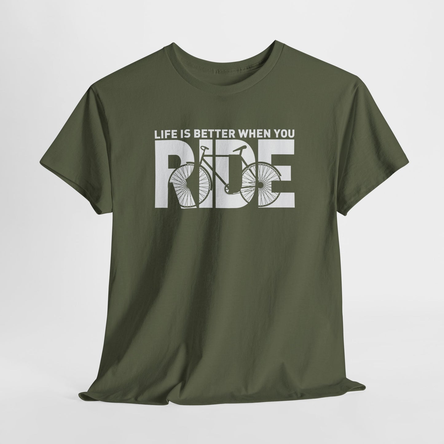 Cycling T-Shirt For Bicycle TShirt For Bike Ride T Shirt For Motivational Tee For Inspirational Tee For Cyclist Gift