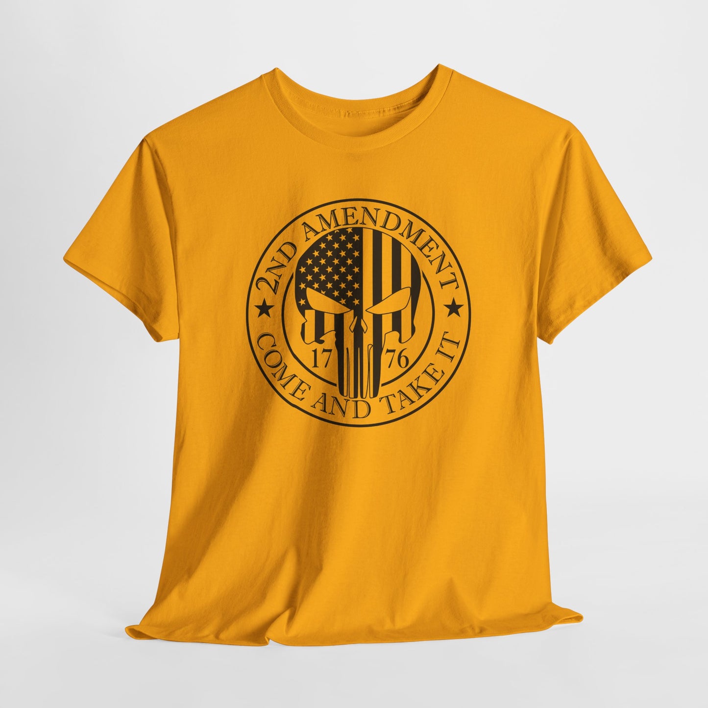 Second Amendment Come And Take It T-Shirt - Punisher Tee