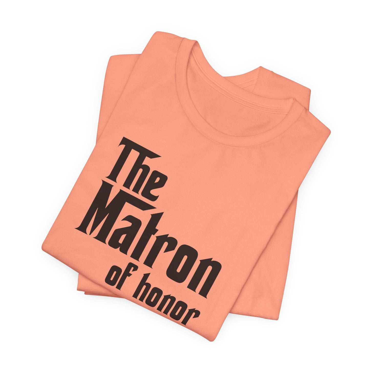 Mafia Wedding T-Shirt For Matron Of Honor TShirt For Bachelorette Theme Party