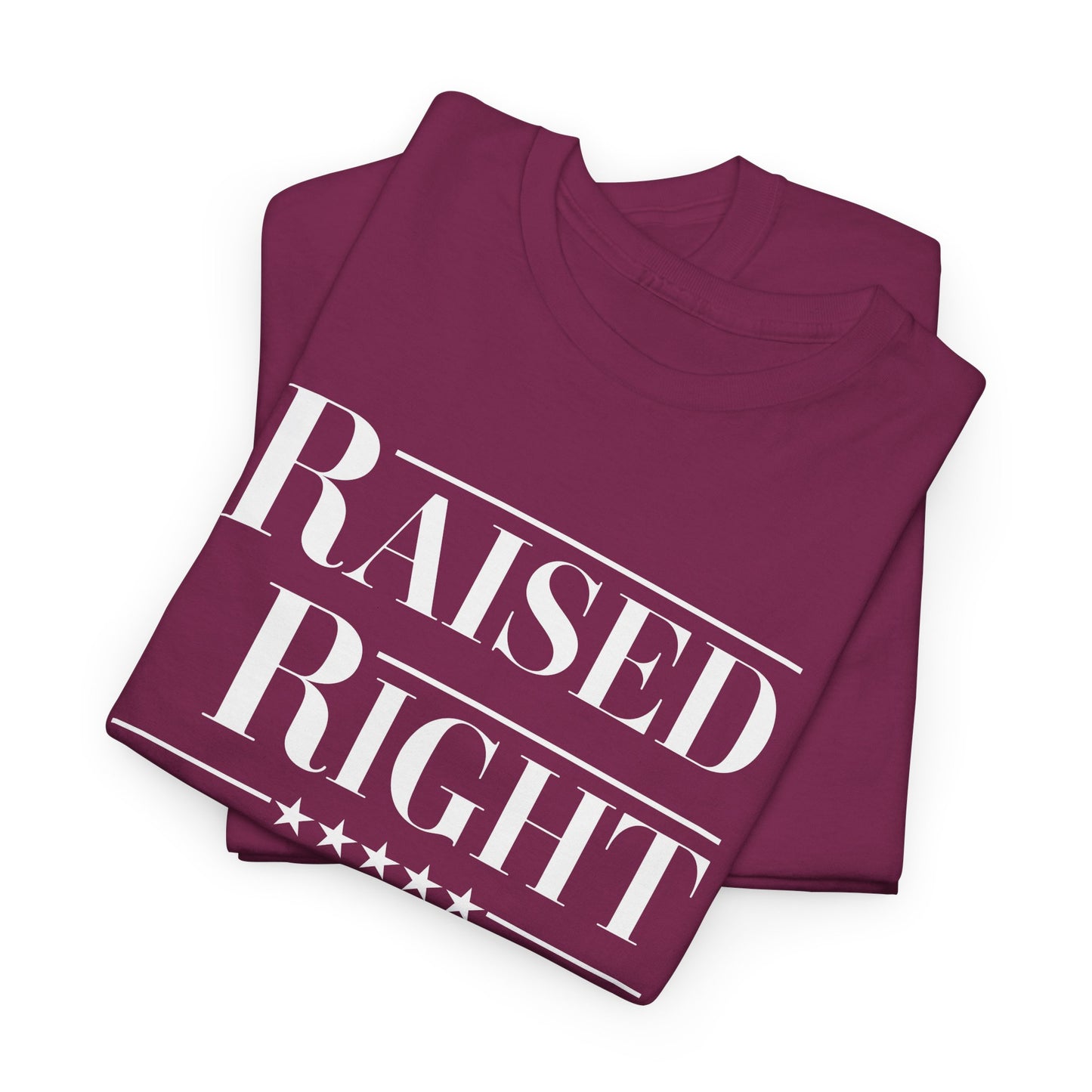 Raised Right T-Shirt - Conservative Upbringing Tee
